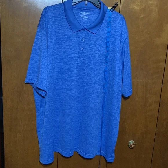 SADDLEBRED- BIG & TALL 2XLT SHORT SLEEVE CASUAL SHIRT - Picture 4 of 7